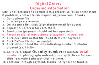 Digital Orders