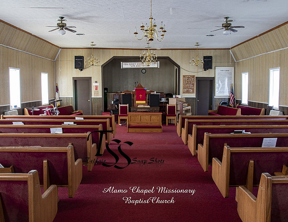 Alamo Chapel Missionary Baptist Church Sanctuary