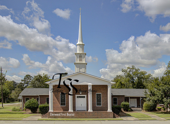 Glenwood First Baptist Church Landscape
