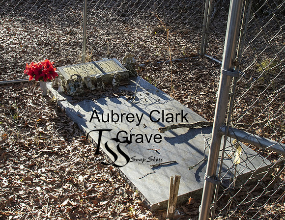 Aubrey Clark grave