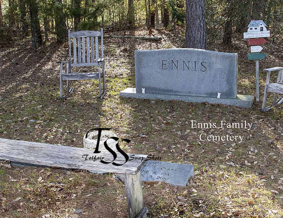 Ennis Family Cemetery headstone