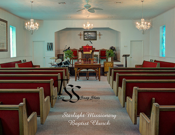 Starlight MIssionary Baptist Church Sanctuary