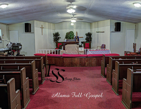 Alamo Full Gospel Church Sanctuary
