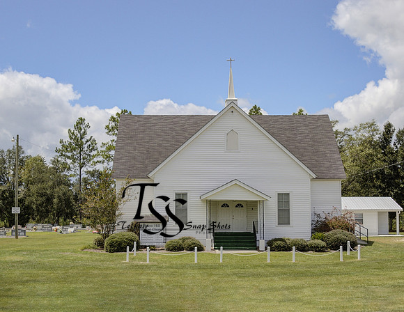 Snowhill Baptist Church Landscape